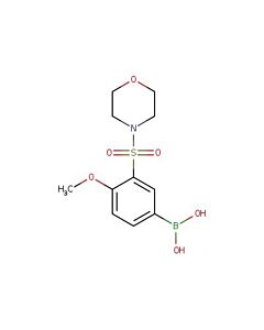 Astatech (4-METHOXY-3-(MORPHOLINOSULFONYL)PHENYL)BORONIC ACID; 0.25G; Purity 95%; MDL-MFCD08056366